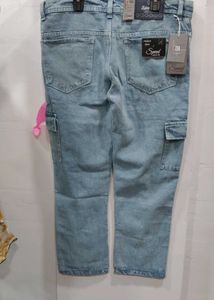 LIKE NEW DENIM CARGO PANT