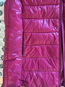 Magenta Puffer Vest