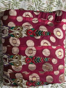 Embroidered Lehnga Saree