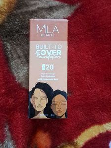 Mila Beaute Built-To-Cover Foundation