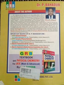 Numerical Chemistry - Dr. P Bahadur