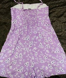 Lilac Floral Romper