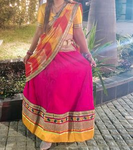 Lehnga Choli With Beautiful Dupatta