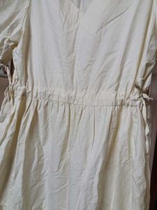 TIERED PUFF SLEEVE DRESS