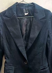 Black Velvet Blazer