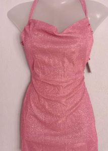 Pink Backless 🎀🌷🌸🥵Dress