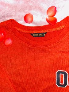 Orange Long Sleeve Tee - &#39;08&#39;