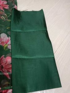 New Green Heavy Organza Saree
