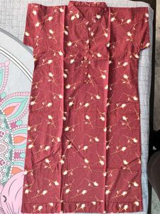 Cotton Floral Printed Daily Wear Kurti