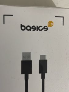 Cable, selfie stick and mini tripod