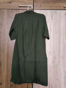 Tokyo Talkies Olive Green Dress