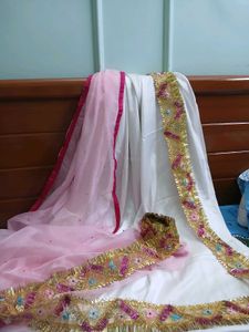 Beautiful Organza Dupatta Suit Set