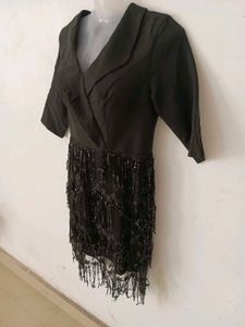 BLACK SEXY COREAN DRESS