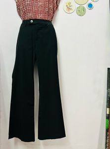 Black Trouser- Korean Wide Leg