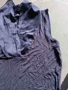 Elegant Navy Blouse