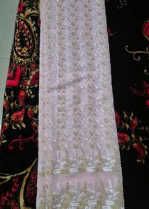 Elegant Pink Embroidered Suit Set