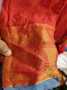 Red Embroidered Kurti