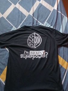 Walnut Scholar Black T-Shirt