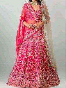 Red Bridal Lehenga Choli