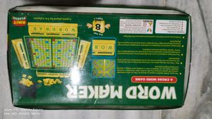 WORD MAKER BOARD GAME.