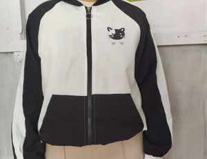 Black and white Jacket