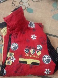 Beautiful Print Ke Saath Shirt For Boys
