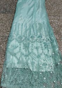 Mint Sequin Embellished Outfit