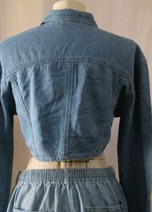 Denim Croped Jacket