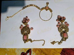 Pink Kundan Bridal Necklace