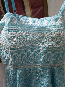 One Strip Embroidery Top