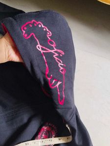 Black Zip-Up Hoodie