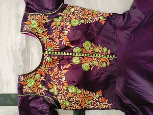 Heavy Embroidery With Full Of Colout Dress New