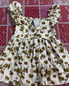 Floral Print Mini Dress