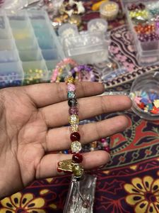 Colorful Crystal Beaded Bracelet