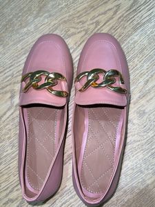Women Pink Loafers