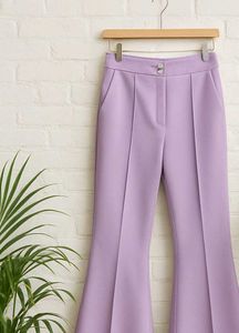 Flared Lavender Pants