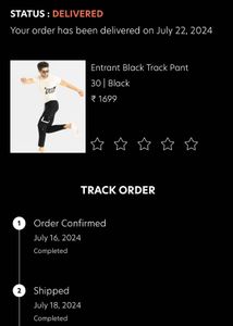 Snitch Black Cargo Joggers with White Detail