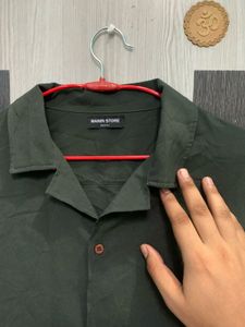 Green New  colour shirts good quality