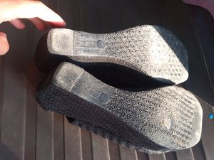 Stylish Black Wedges For Women