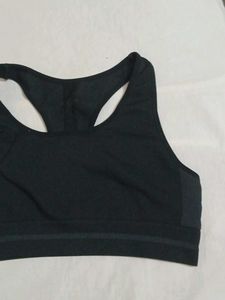 Black Sports Bra