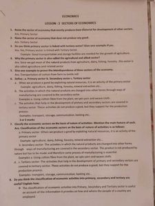 Class X SST Important Questions