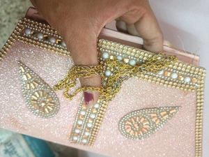 Shimmer Party Clutch