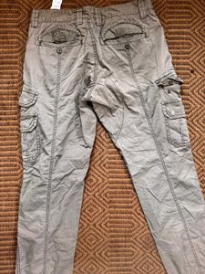 Grey Cargo Pants Celio