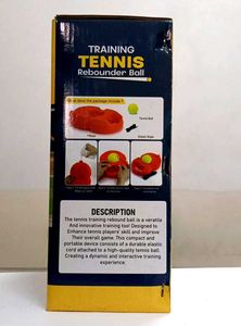 Training Tennis Rebounder Ball , Solo Practice
