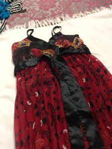 Paisley Print Maxi Dress