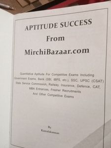 Aptitude book for all one day exams
