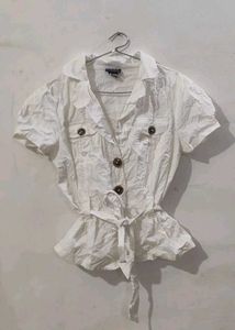 Vintage Y2k Knot Shirt