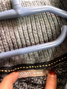 🎁Buy1 Get1 Free Grey Knit V-Neck Sweater I