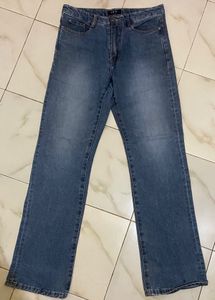 Denim Jeans Mid Waist Unisex