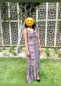 Animal Print Maxi Dress